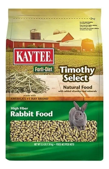 Kaytee FortiDiet alimento timothy select para conejos 1.59kg | G.Valkyria