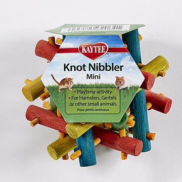 Kaytee juguete Mini Nut Knot Nibbler hámster jerbo interactivo | G.Valkyria - imagen 1