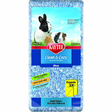 Kaytee Sustrato cama cuyo, conejo Clean & Cozy Azul 24.6L | G.Valkyria - imagen 1