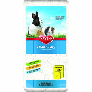 Kaytee Sustrato cama cuyo, conejo Clean & Cozy Blanco 24.6L | G.Valkyria - imagen 1