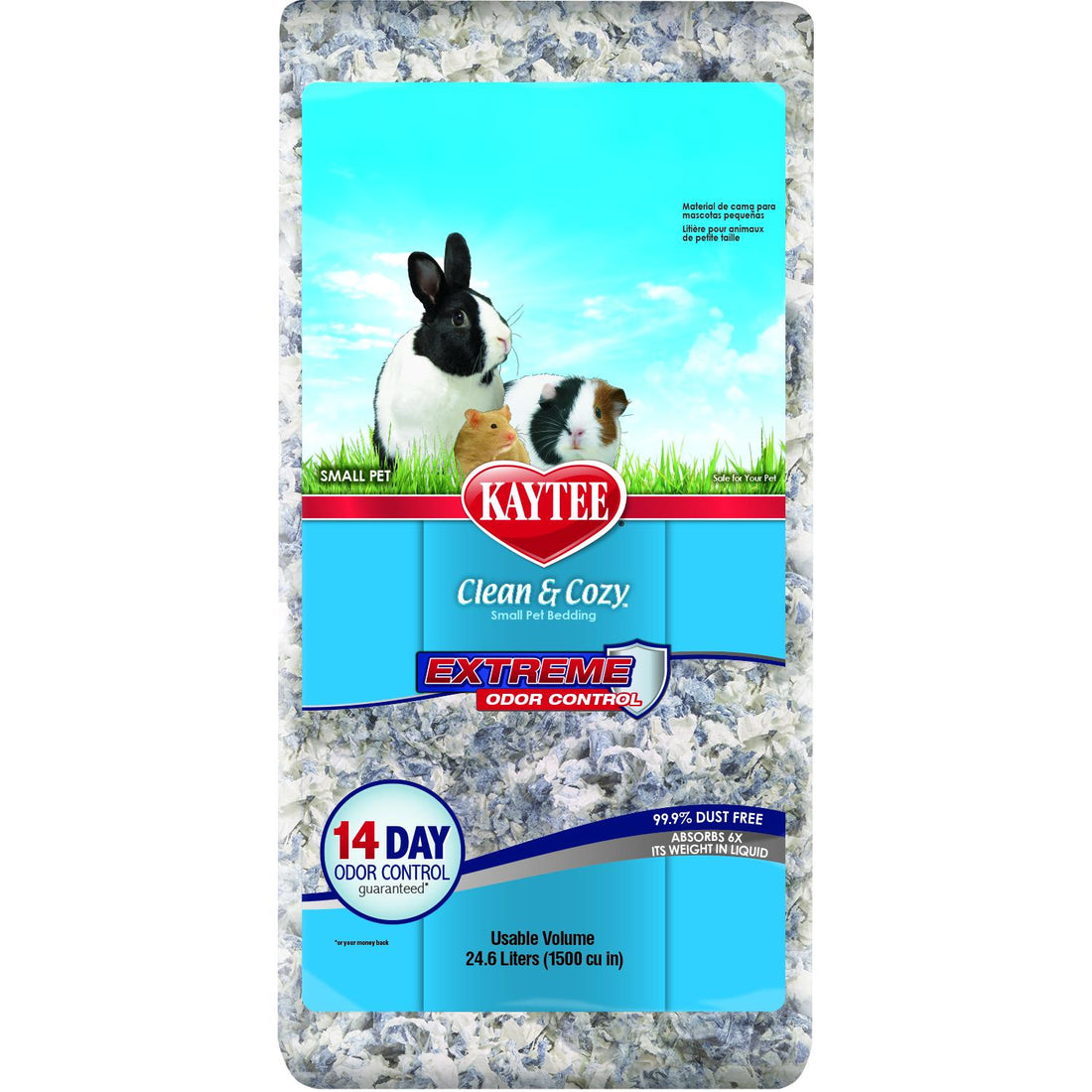 Kaytee Sustrato cama cuyo, conejo Clean & Cozy Extremo 24.6L | G.Valkyria - imagen 1