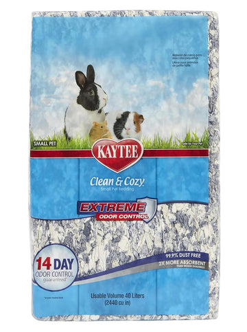 Kaytee Sustrato cama cuyo, conejo Clean & Cozy Extremo 40L | G.Valkyria - imagen 1