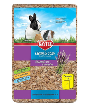 Kaytee Sustrato cama cuyo, conejo Clean & Cozy Lavanda 49.2 L | G.Valkyria - imagen 1