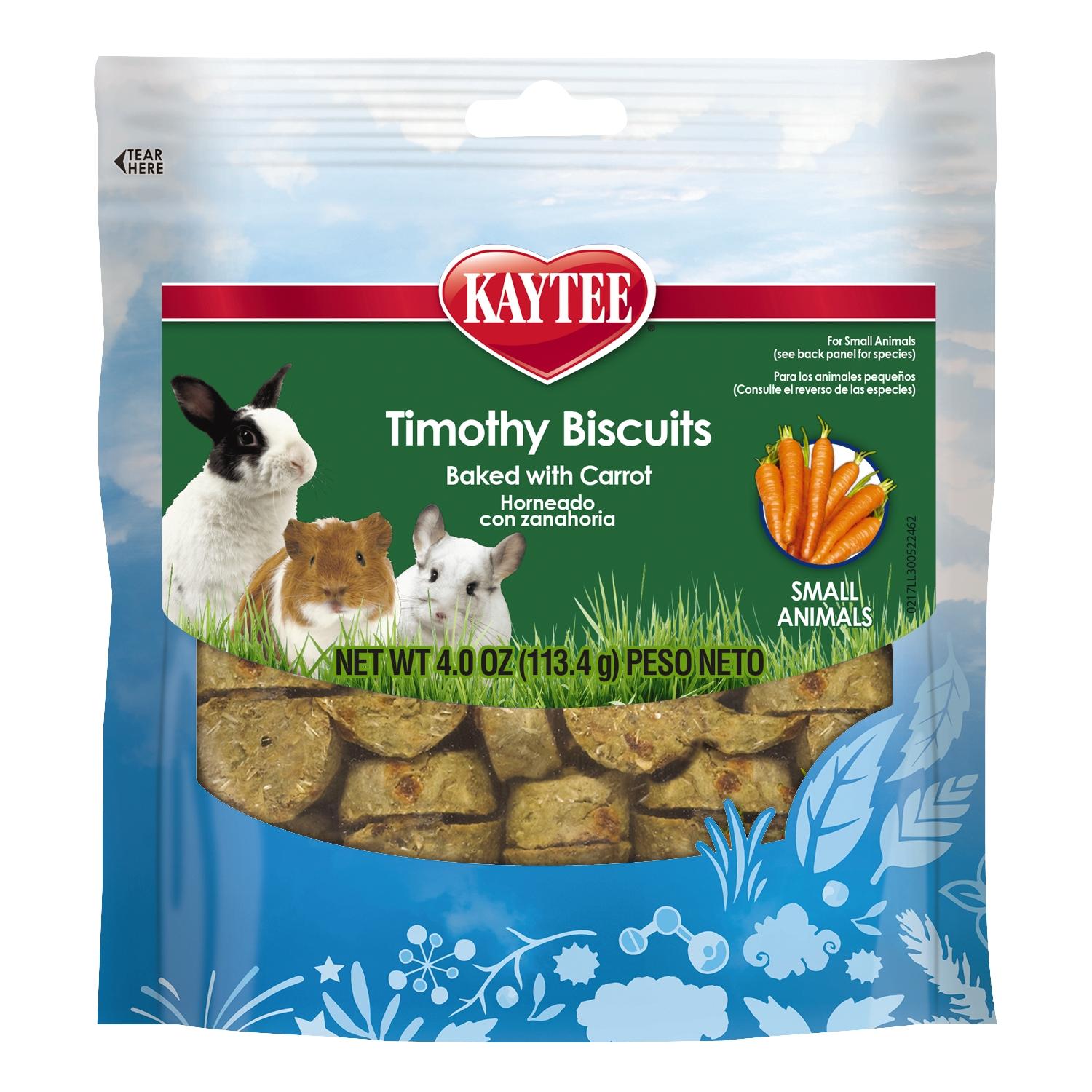 Kaytee Timothy bocados chinchilla cuyo conejo Zanahoria 113g | G.Valkyria
