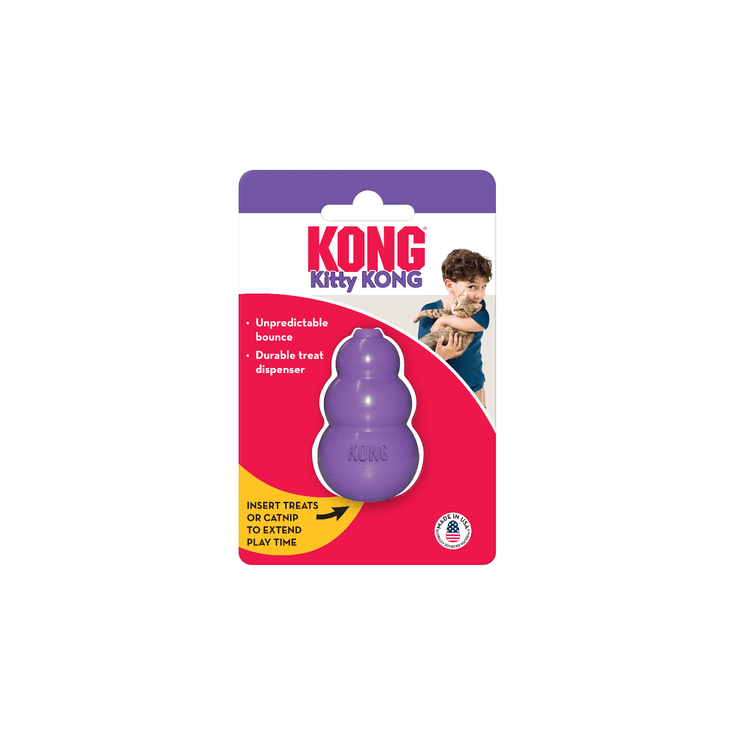 Kong Juguete para perro Kong Gatito rellenable | G.Valkyria - imagen 3