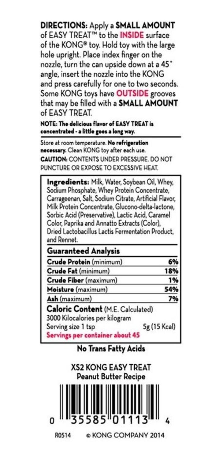 Pasta Premio Perro Kong Peanut Butter Easy Treat Cacahuate | G.Valkyria - imagen 5