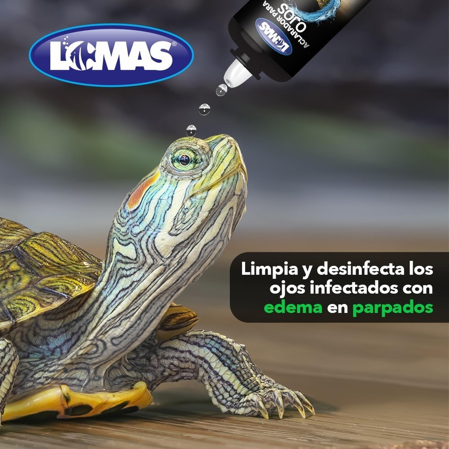 Aclarador De Ojos Para Tortugas 30 Ml Limpia Y Desinfecta de Lomas | G.Valkyria - imagen 3