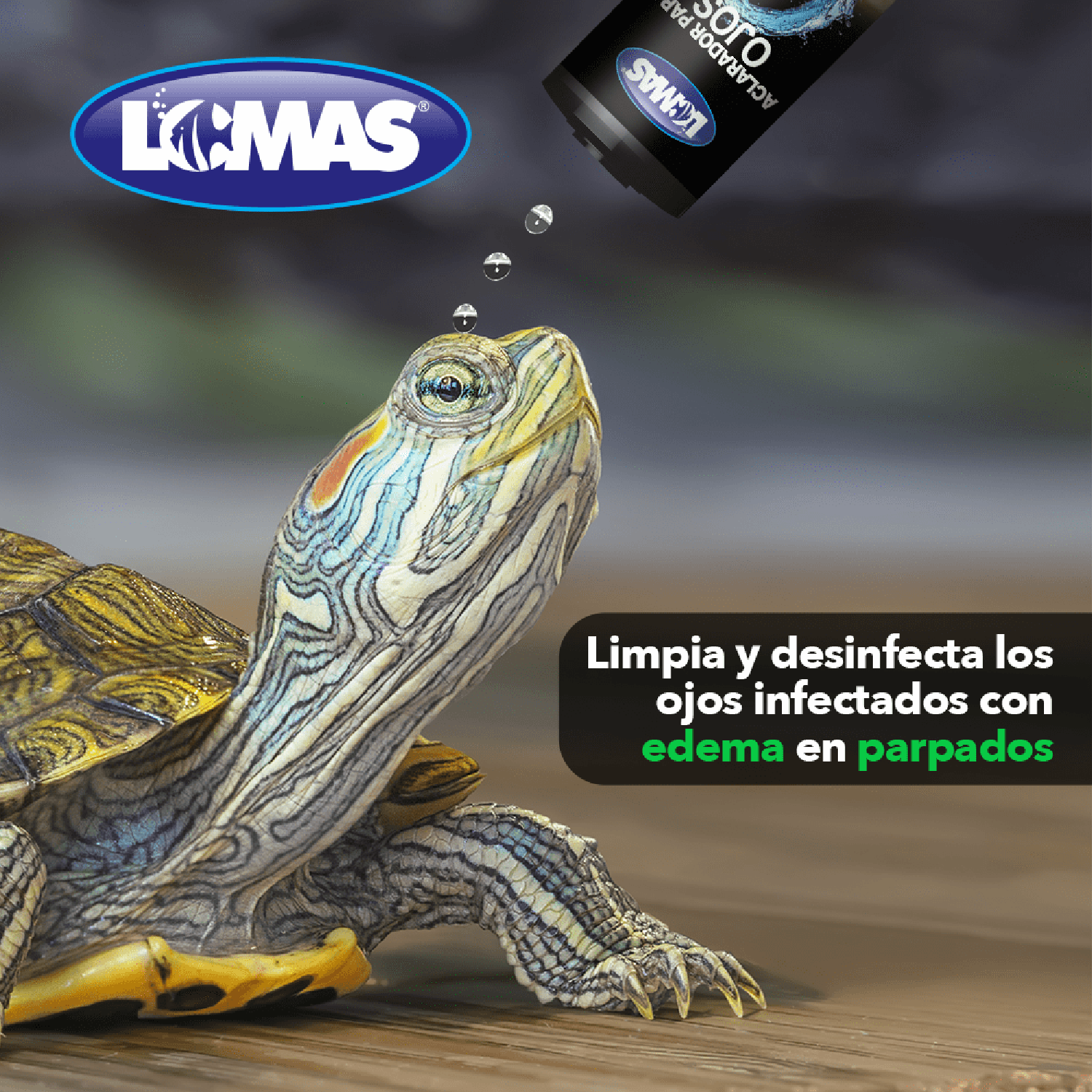 Lomas acondicionador Aclarador De Ojos para Tortugas 120 Ml | G.Valkyria - imagen 3