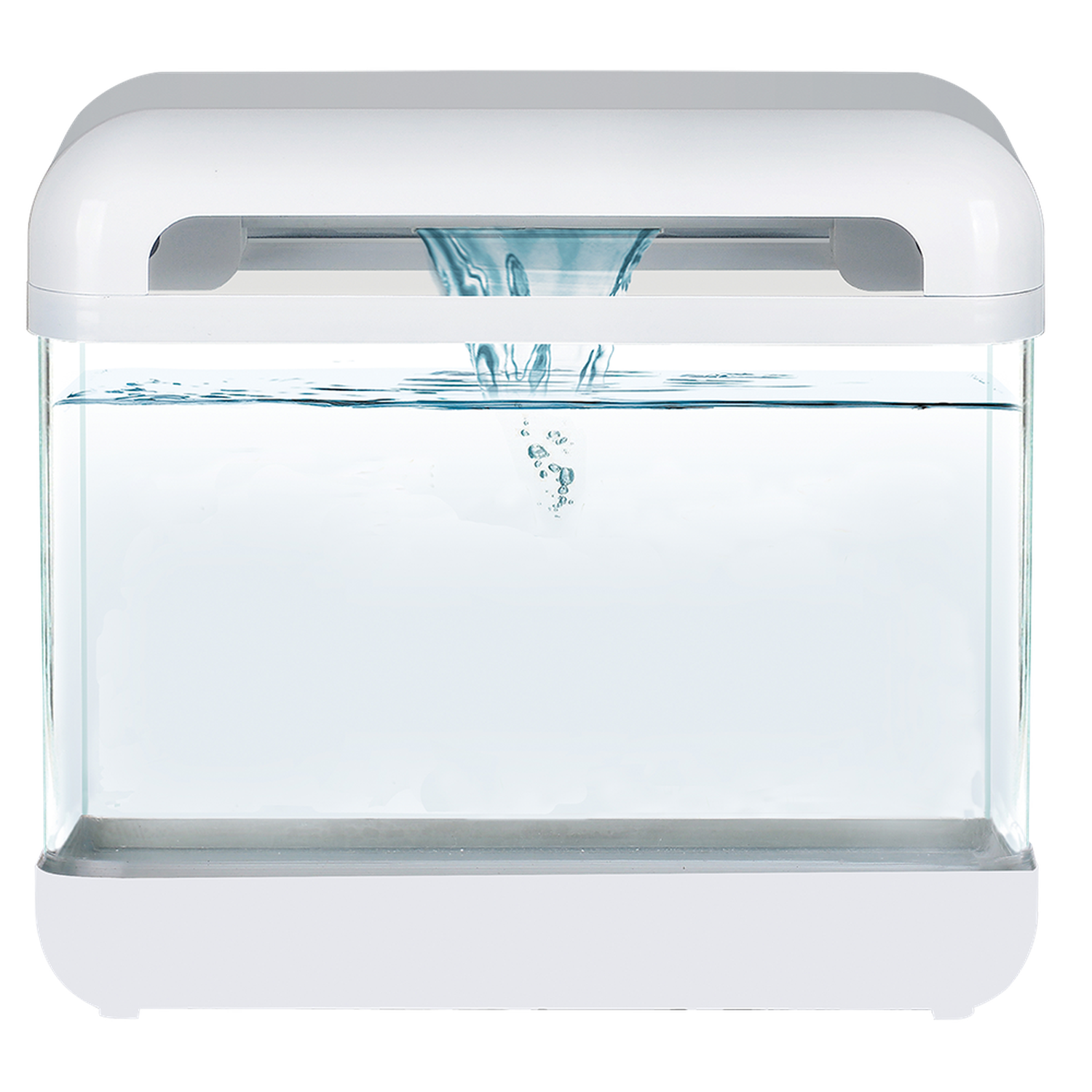 Lomas acuario nano blanco con filtro cascada y luz 15 litros | G.Valkyria - imagen 3