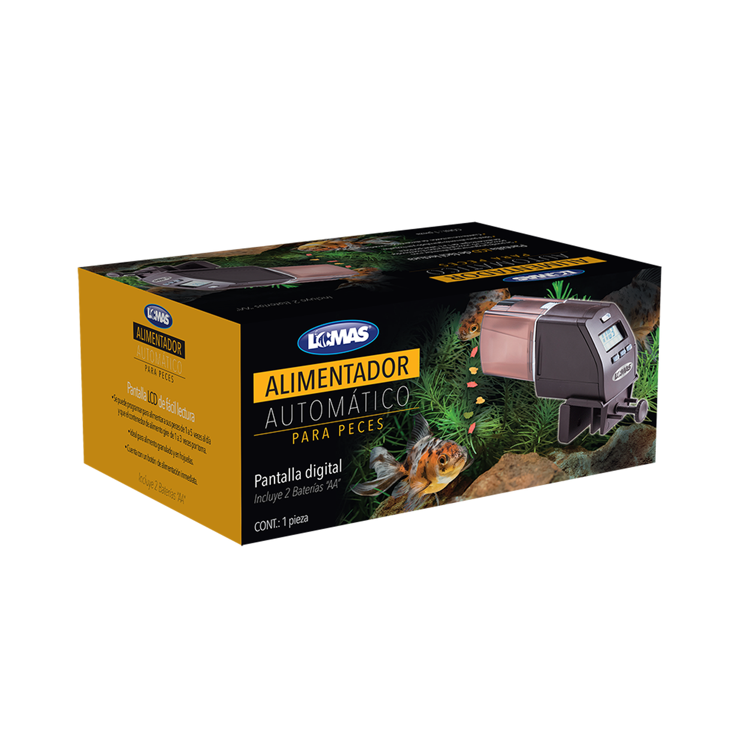 LOMAS alimentador automatico programable peces vacaciones | G.Valkyria - imagen 1