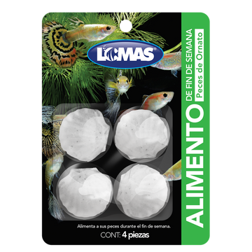 LOMAS Alimento Fin De Semana Para Peces o acuarios 3 días | G.Valkyria - imagen 1