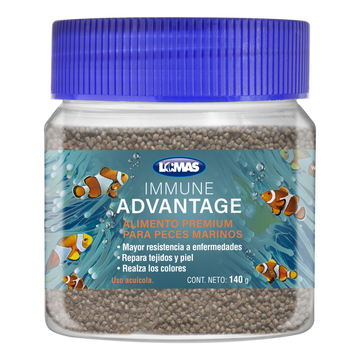 Alimento peces marinos Lomas ajo de 140g aumenta inmunidad | G.Valkyria - imagen 1
