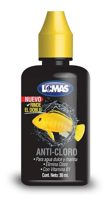 Anticloro Con Vitamina B1 30 Ml Acuario Lomas sistema inmune | G.Valkyria - imagen 1