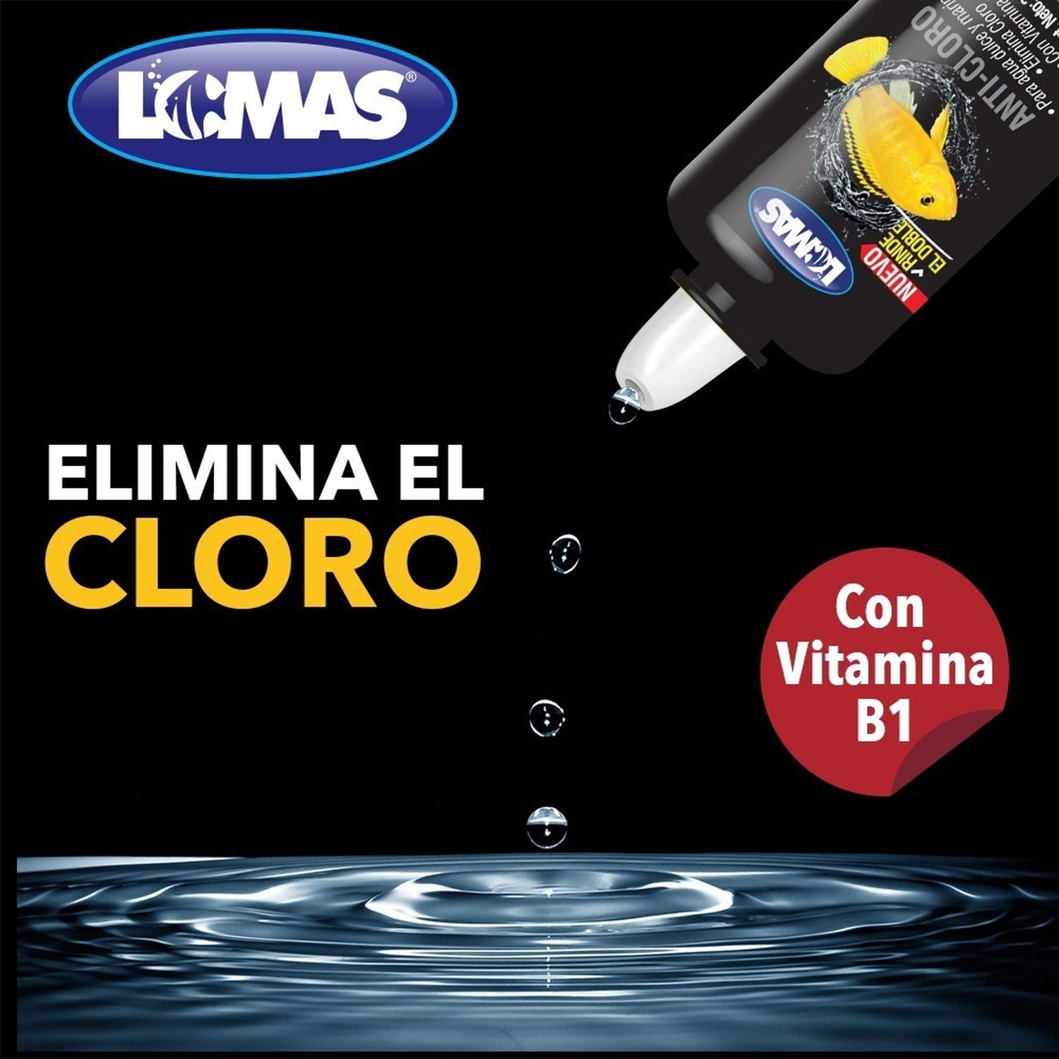 Anticloro Con Vitamina B1 30 Ml Acuario Lomas sistema inmune | G.Valkyria - imagen 4