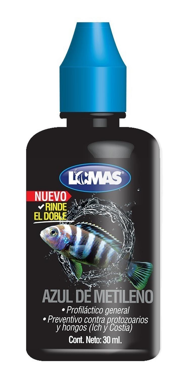 LOMAS Azul De Metileno 30 Ml Para Acuarios | G.Valkyria - imagen 1