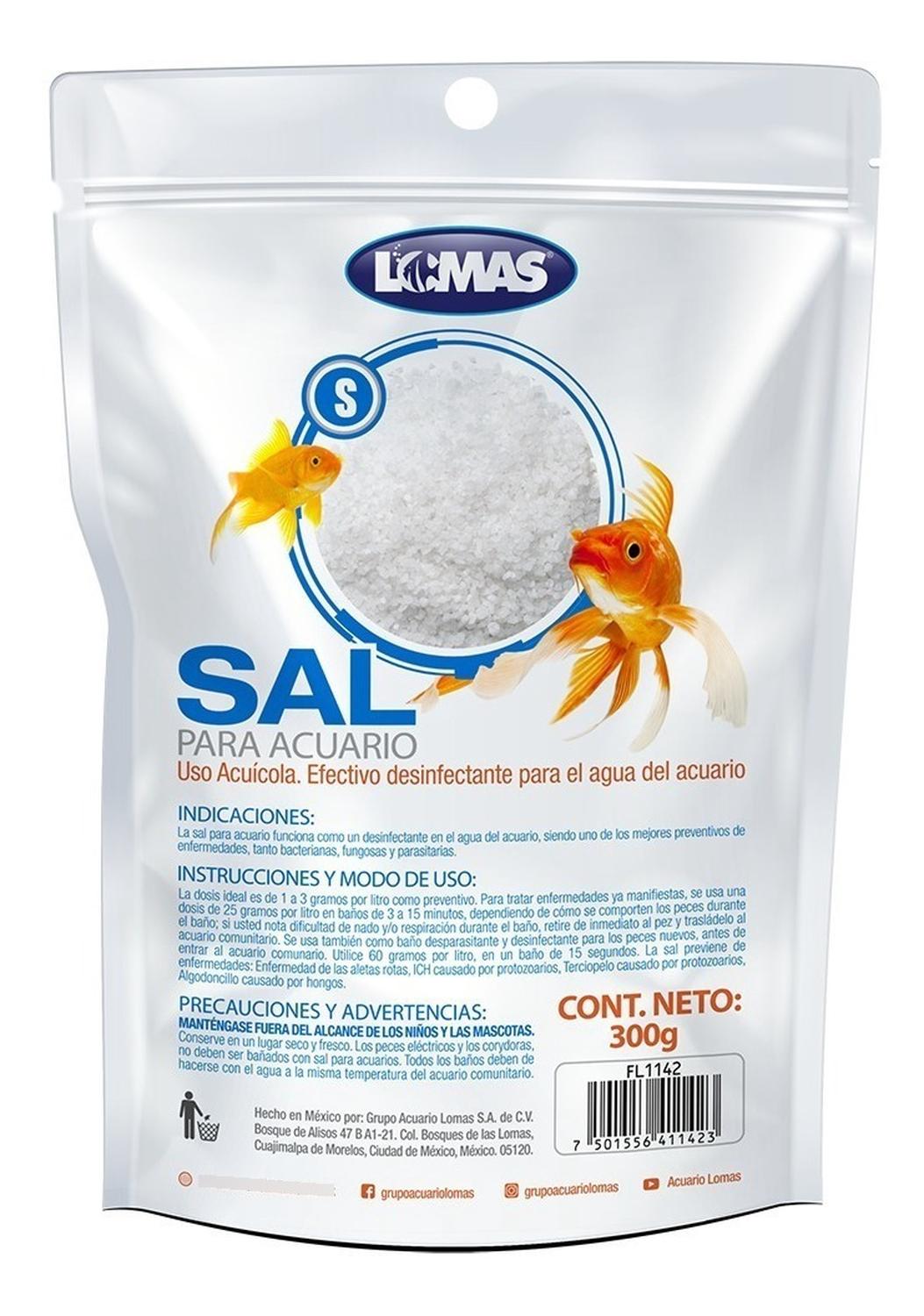 LOMAS bolsa de Sal Para Acuario Bolsa De 300 Grs | G.Valkyria - imagen 1