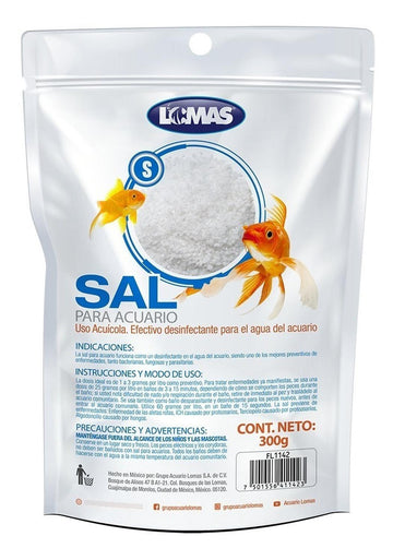 LOMAS bolsa de Sal Para Acuario Bolsa De 300 Grs | G.Valkyria - imagen 1