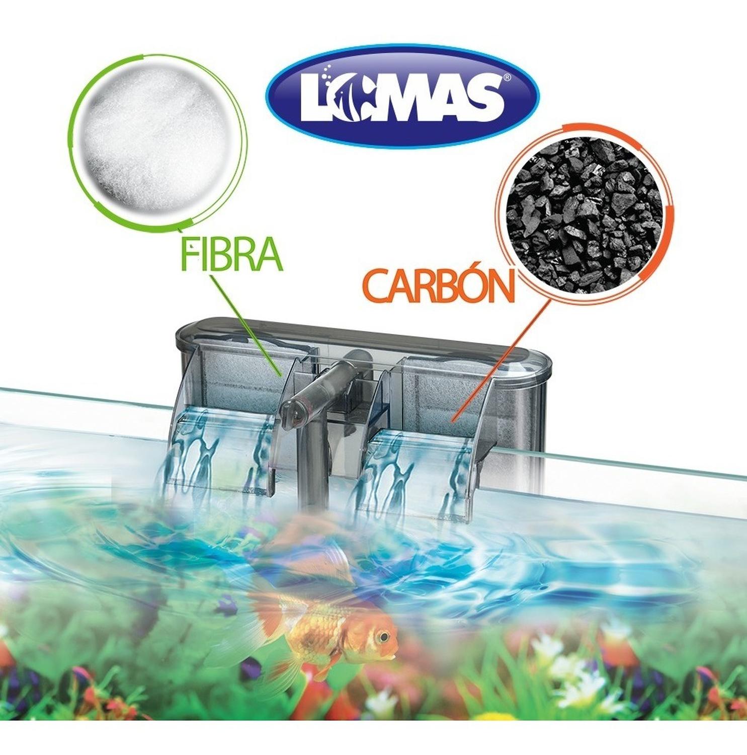LOMAS bolsa Fibra 10g Y Carbon Activado 60g para filtros | G.Valkyria - imagen 3