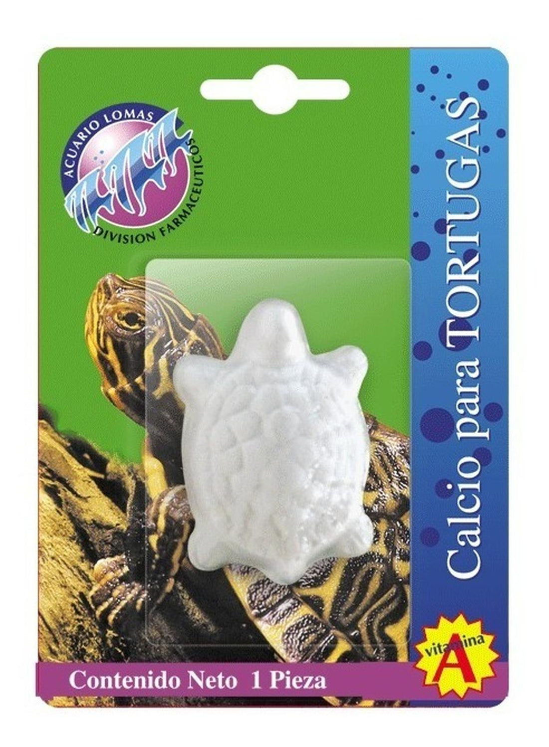 LOMAS Calcio Para Tortugas Con Vitamina A caparazón fuerte | G.Valkyria - imagen 1