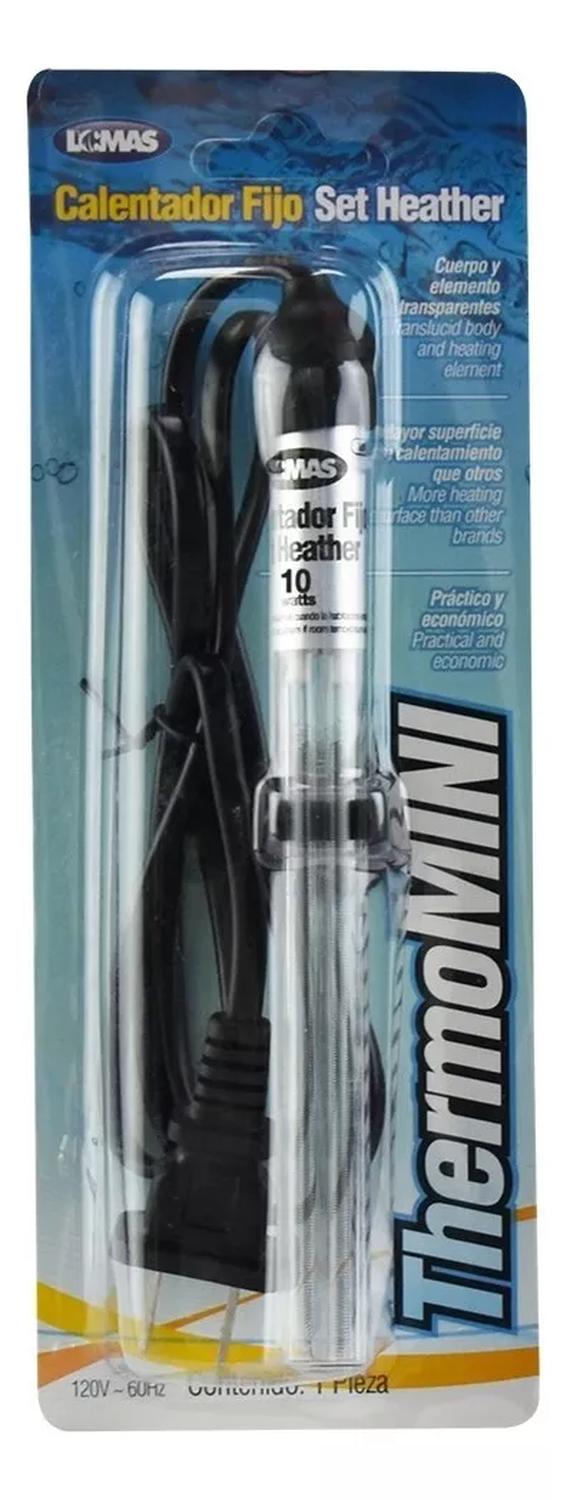 Lomas calentador fijo para peceras thermo-mini 10 watts | G.Valkyria - imagen 1
