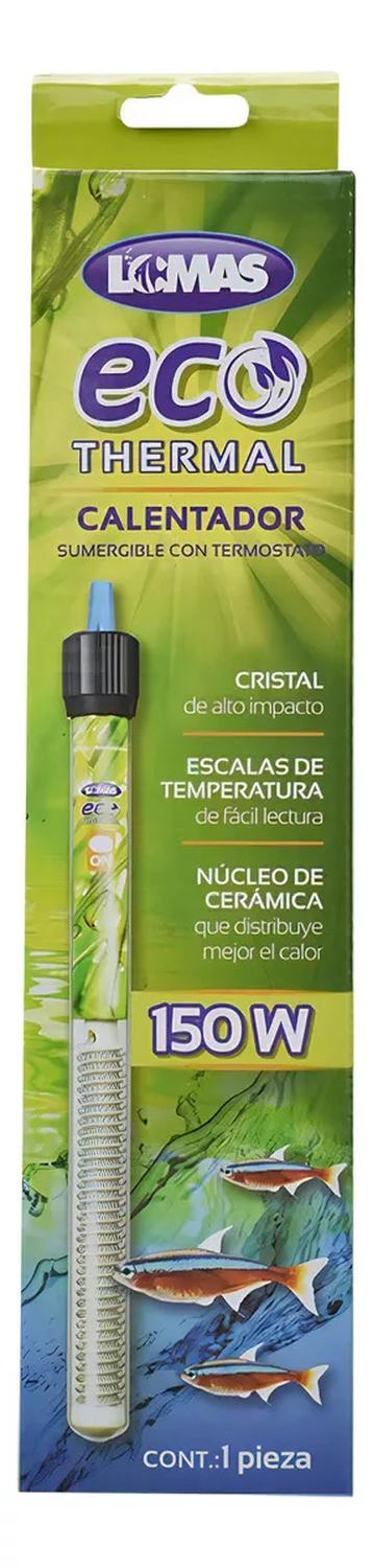 Lomas Calentador termostato sumergible EcoThermal 150w acuario | G.Valkyria - imagen 1