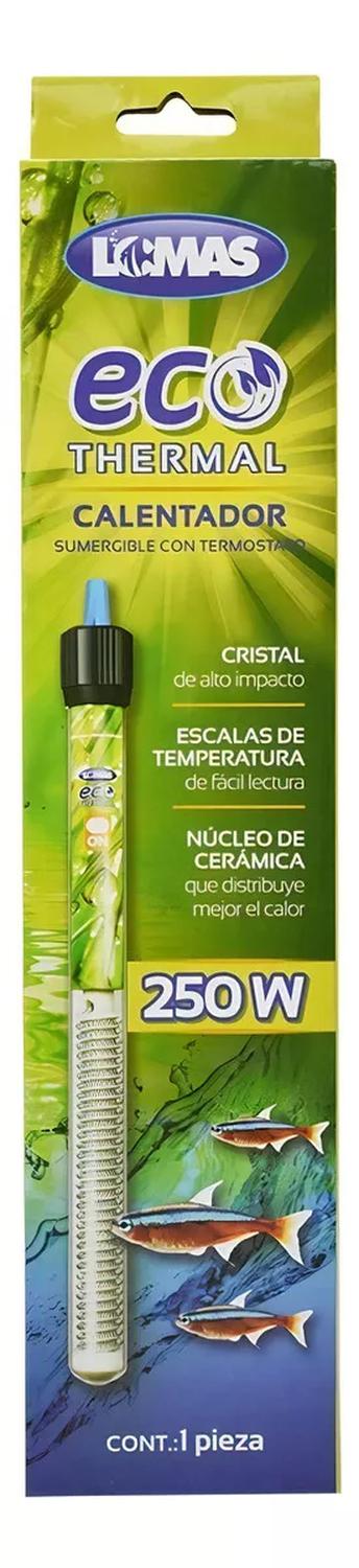 Lomas Calentador termostato sumergible EcoThermal 250w acuario | G.Valkyria - imagen 1