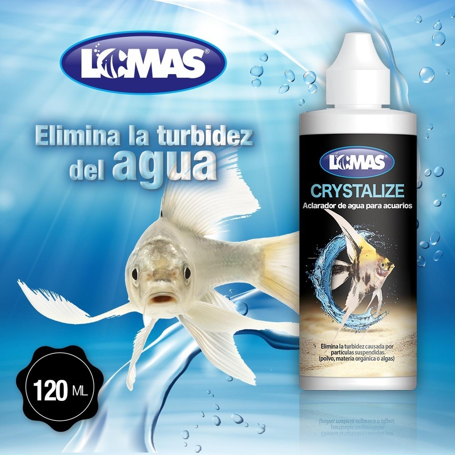 LOMAS Crystalize Aclarador elimina turbidez polvo alga 120Ml | G.Valkyria - imagen 2