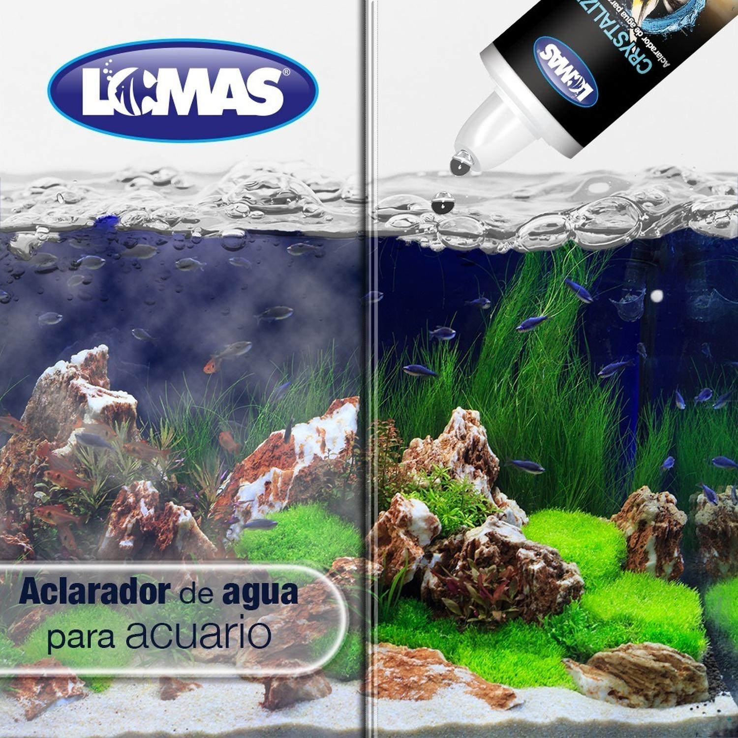 LOMAS Crystalize Aclarador elimina turbidez polvo alga 120Ml | G.Valkyria - imagen 3