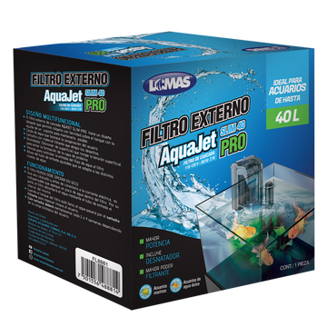 LOMAS filtro de cascada para acuario AquaJet Slim Pro 40 LT | G.Valkyria - imagen 1