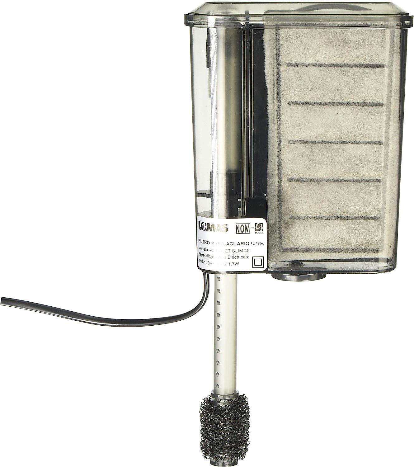 Lomas Filtro externo pecera de cascada AquaJet Slim 40litros | G.Valkyria - imagen 1