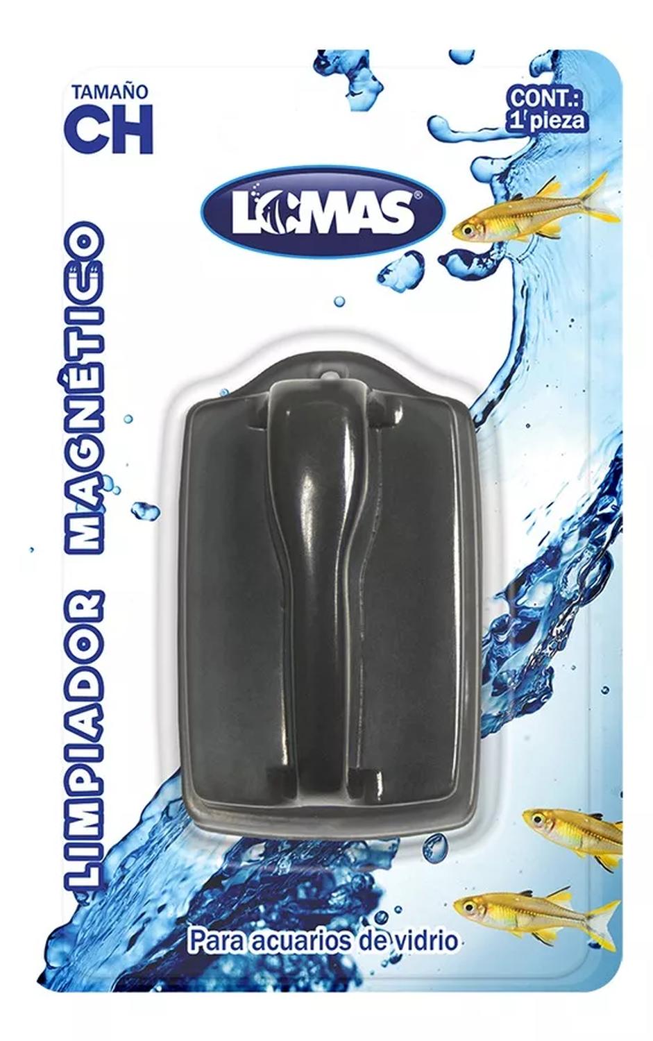 Lomas limpiador magnetico para acuarios de vidrio chico | G.Valkyria - imagen 1