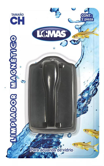 Lomas limpiador magnetico para acuarios de vidrio chico | G.Valkyria - imagen 1
