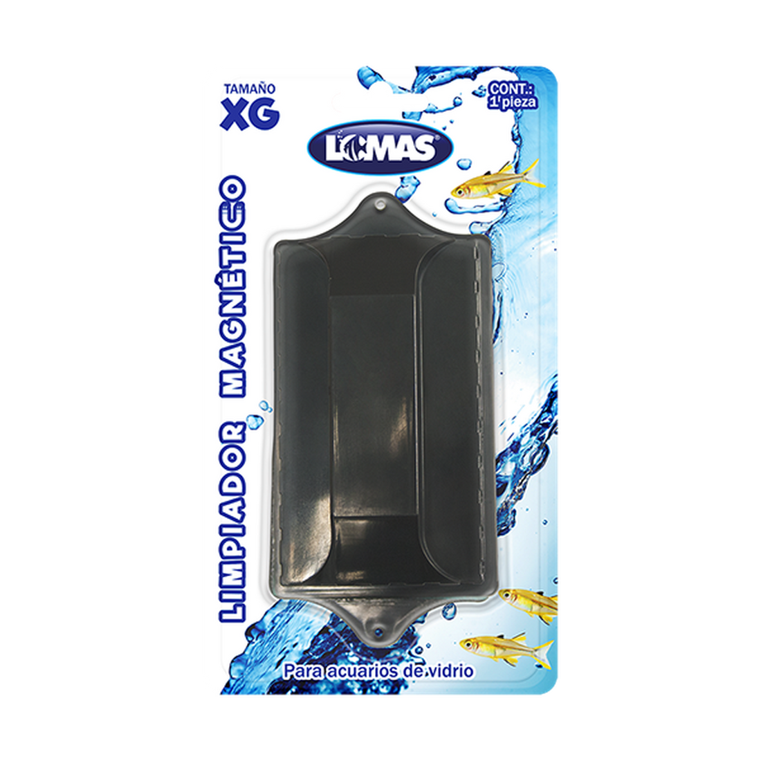 Lomas limpiador magnetico para acuarios de vidrio extra grande | G.Valkyria - imagen 1