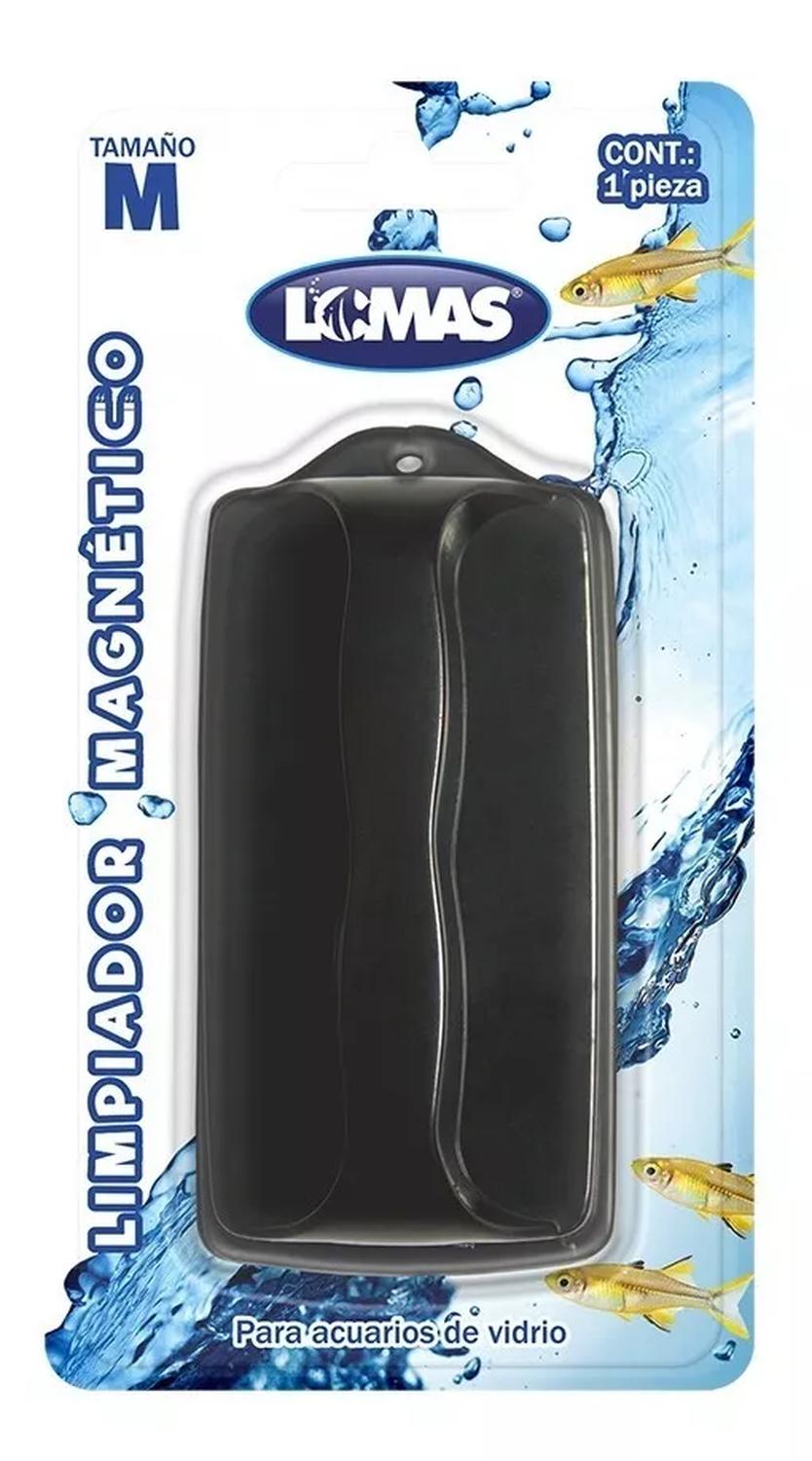 Lomas limpiador magnetico para acuarios de vidrio mediano | G.Valkyria - imagen 1
