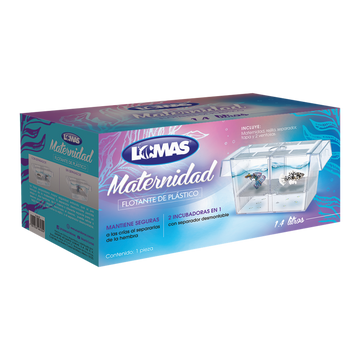 LOMAS maternidad flotante interna guppy molly peces 1.4 L | G.Valkyria - imagen 1