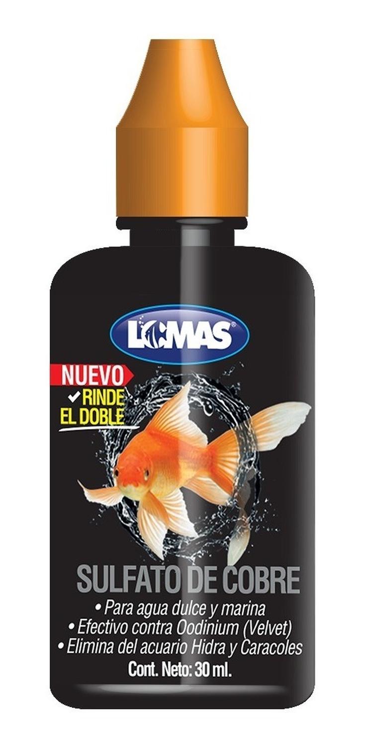 Sulfato De Cobre 30 Ml, Velvet Hidra Y Caracoles pecera de Lomas | G.Valkyria - imagen 1