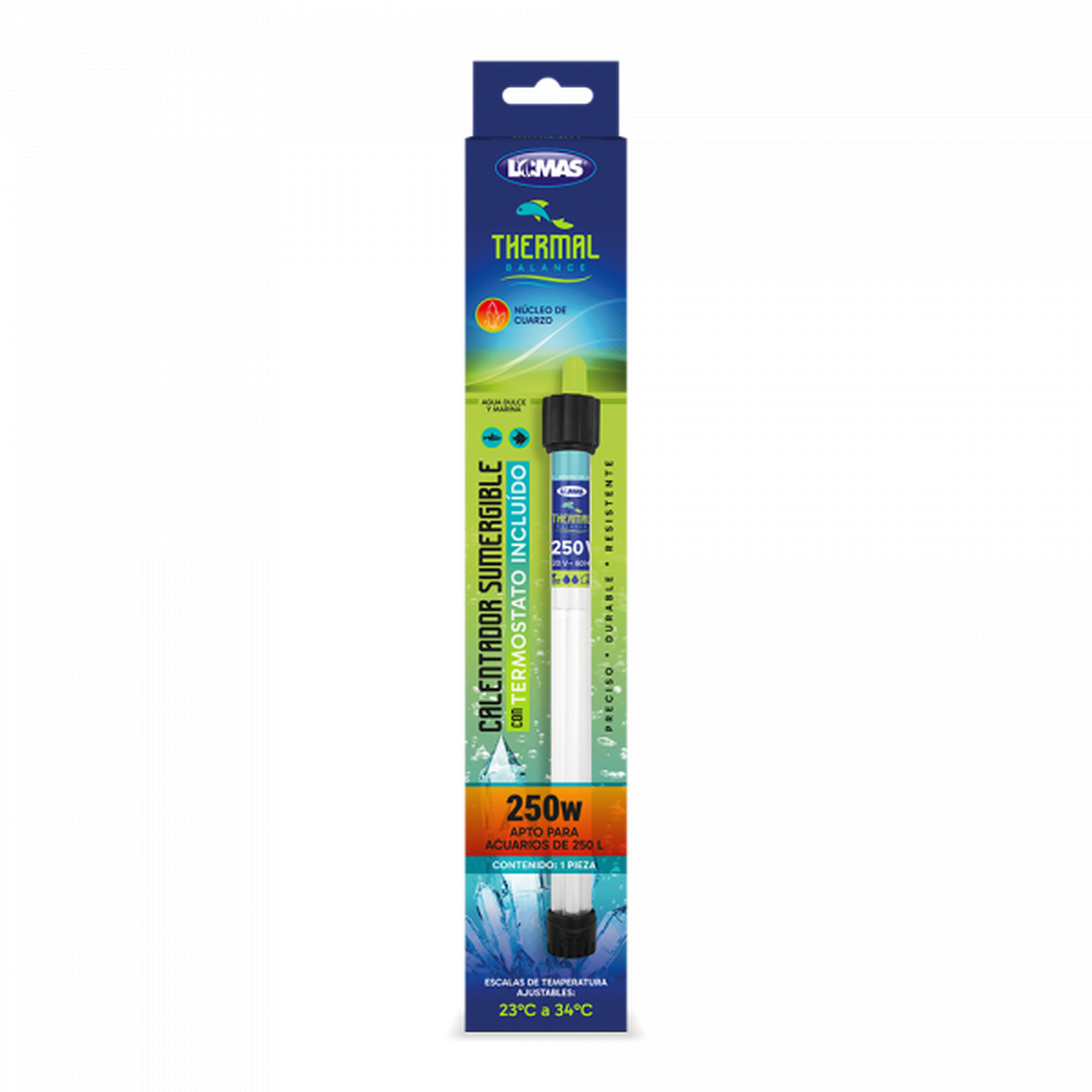 Lomas Thermal Balance Termostato acuarios 250 wats ajustable | G.Valkyria - imagen 5