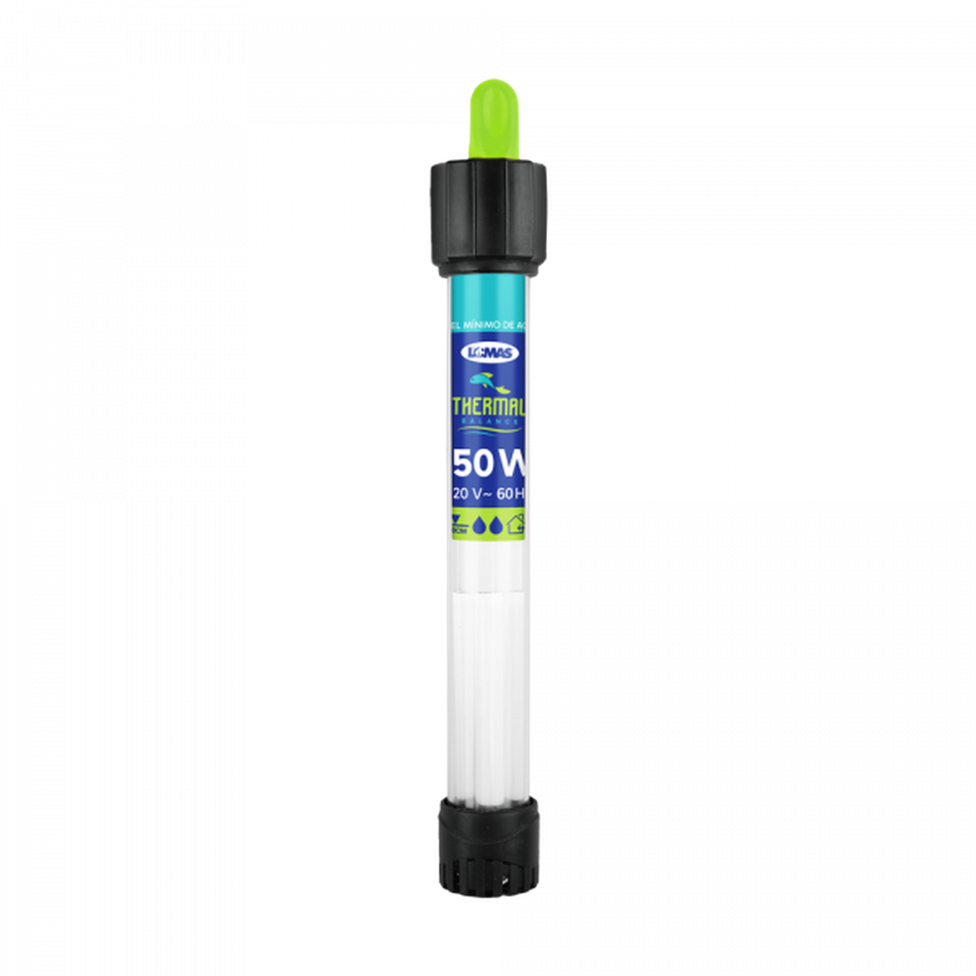 Lomas Thermal Balance Termostato acuarios 50 wats ajustable | G.Valkyria - imagen 1