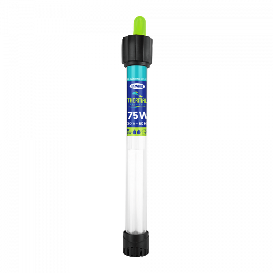 Lomas Thermal Balance Termostato acuarios 75 wats ajustable | G.Valkyria - imagen 1