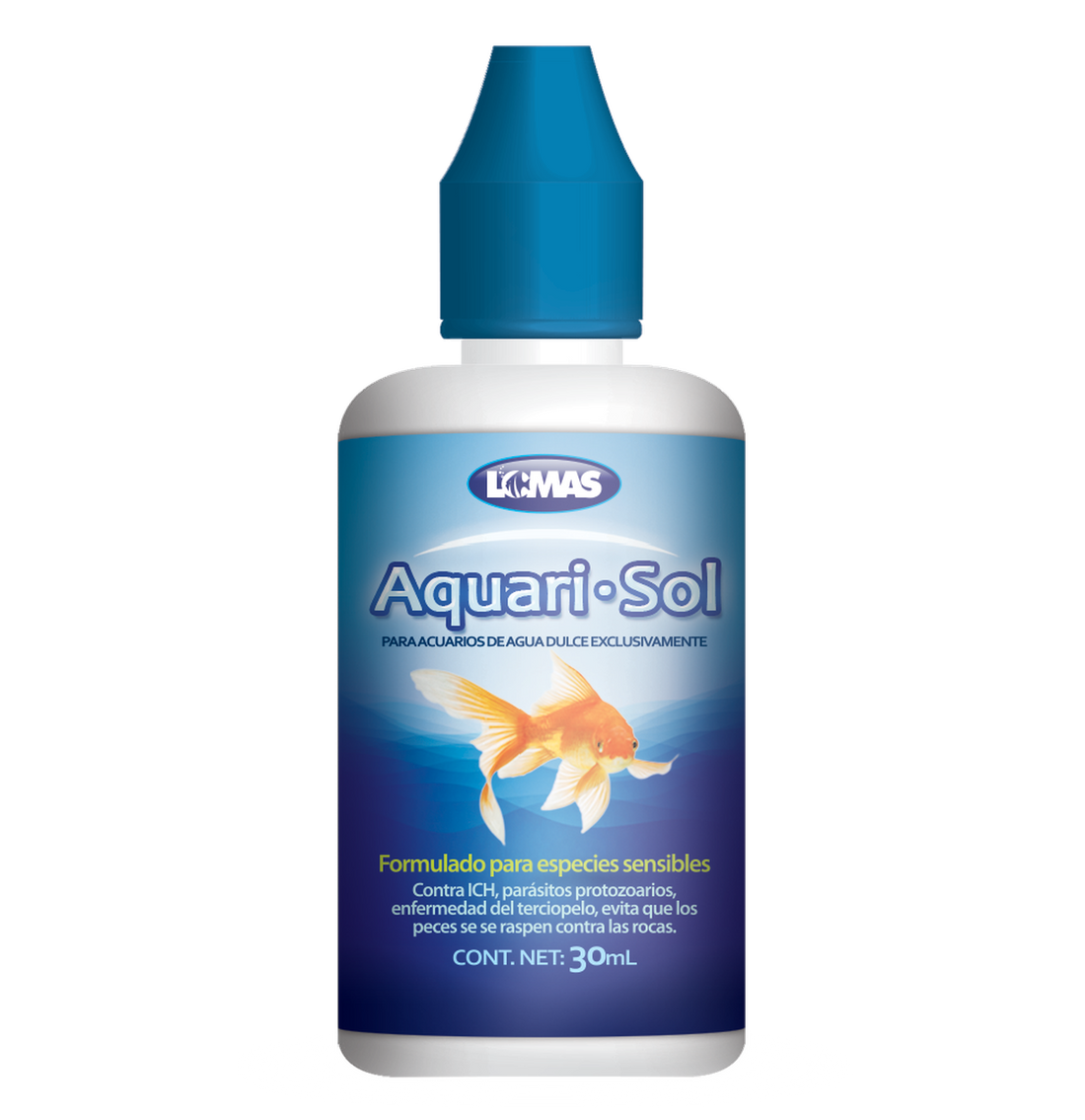 Lomas tratamiento peces japoneses goldfish Aquari-Sol 30 Ml | G.Valkyria - imagen 1