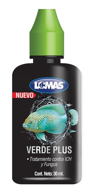 Verde Plus 30 Ml. Contra Ich Y Fungus Y hongos peceras de Lomas | G.Valkyria - imagen 1