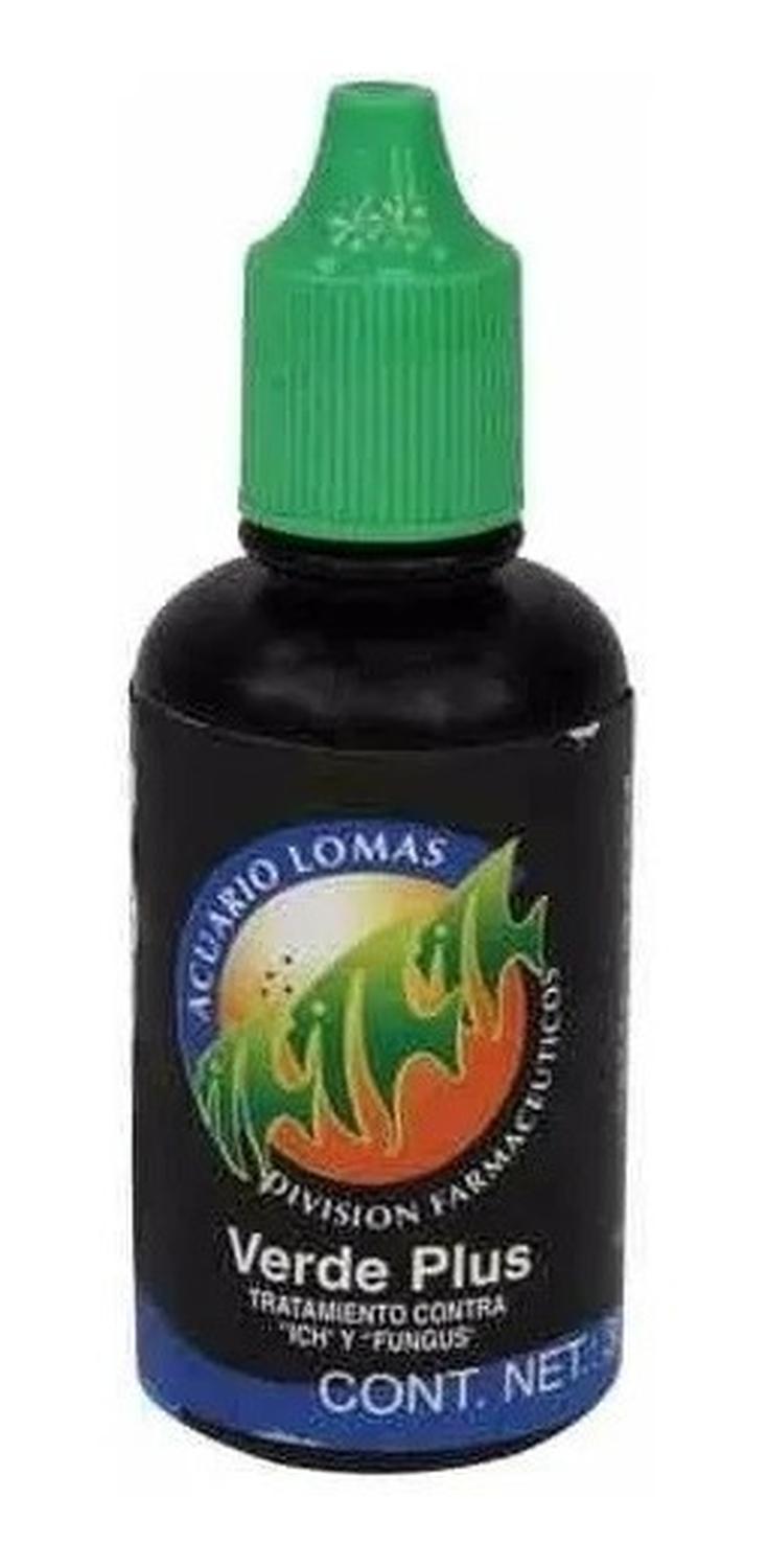 Verde Plus 30 Ml. Contra Ich Y Fungus Y hongos peceras de Lomas | G.Valkyria - imagen 2
