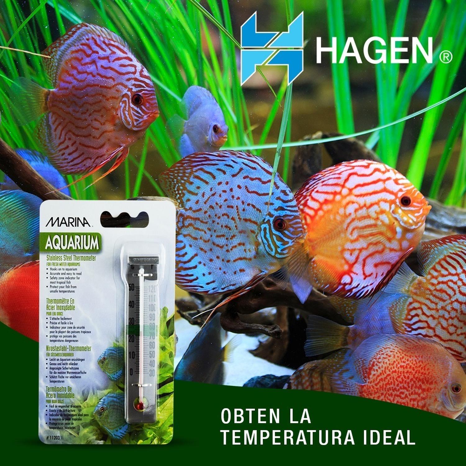 Hagen termómetro colgable Metalico Para Acuarios Marina | G.Valkyria - imagen 3