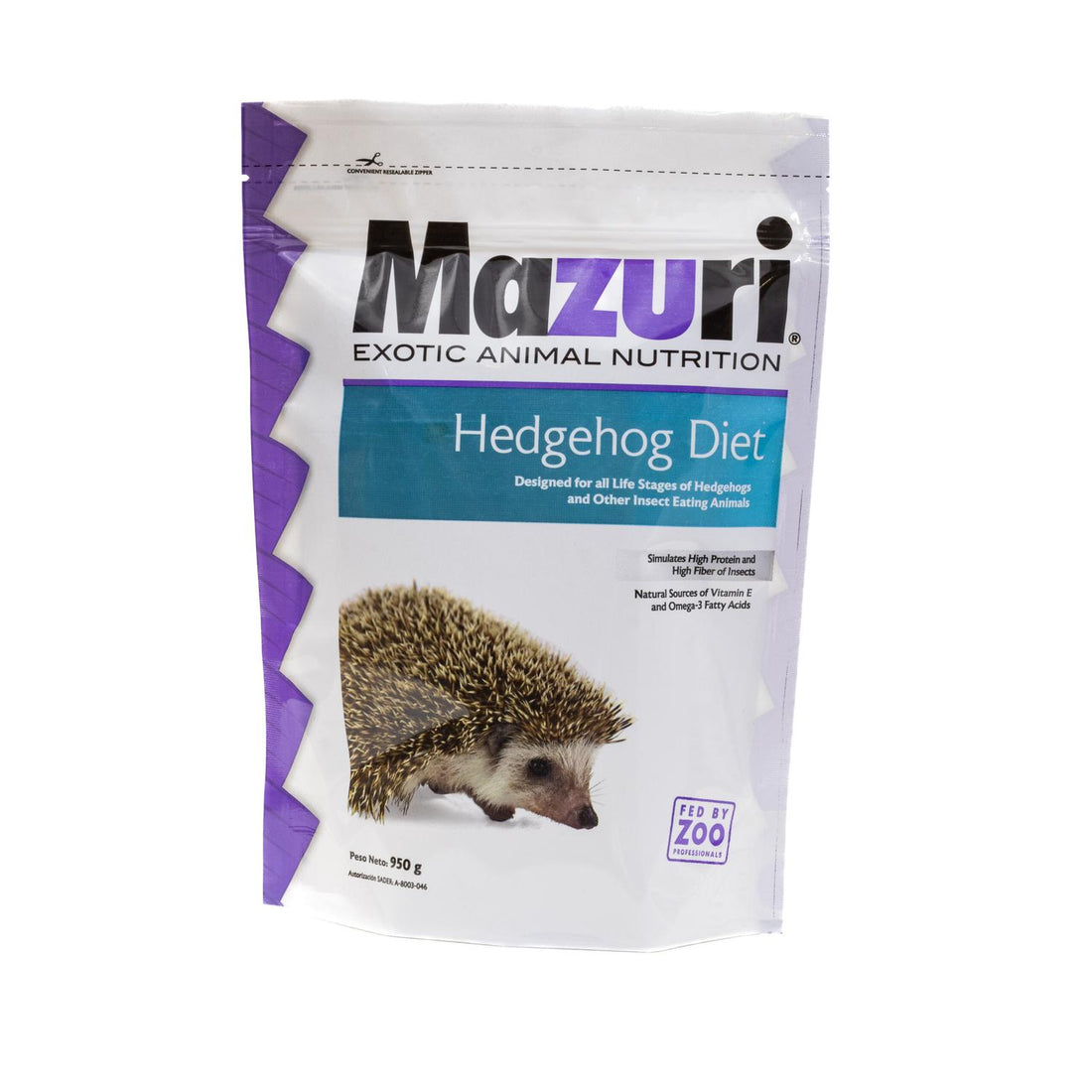 Mazuri Alimento erizo insectívoro cualquier etapa 950g | G.Valkyria - imagen 1