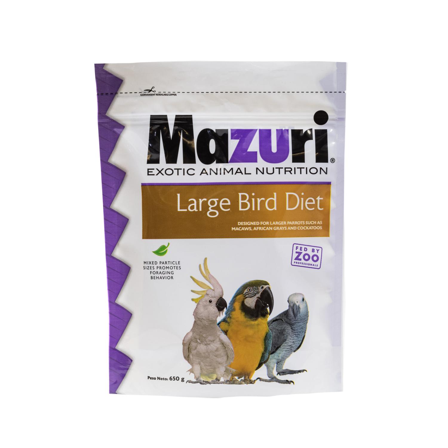 Mazuri Alimento guacamaya, loro africano, cacatúa 650g | G.Valkyria - imagen 1