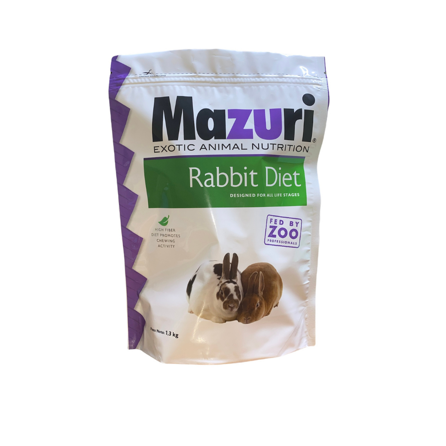 Mazuri Alimento para conejo toda etapa de vida 1.3kg | G.Valkyria - imagen 1