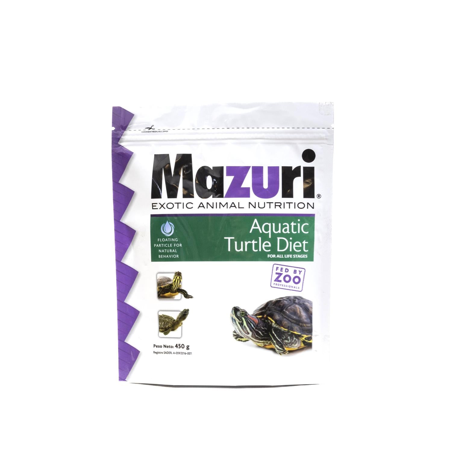 Mazuri Alimento tortuga de agua cualquier etapa 450g | G.Valkyria - imagen 1