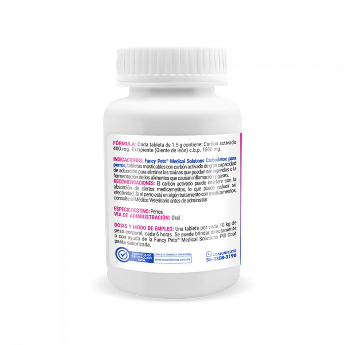 Medical Solutions CarboDetox tabletas carbón activado perros | G.Valkyria - imagen 1