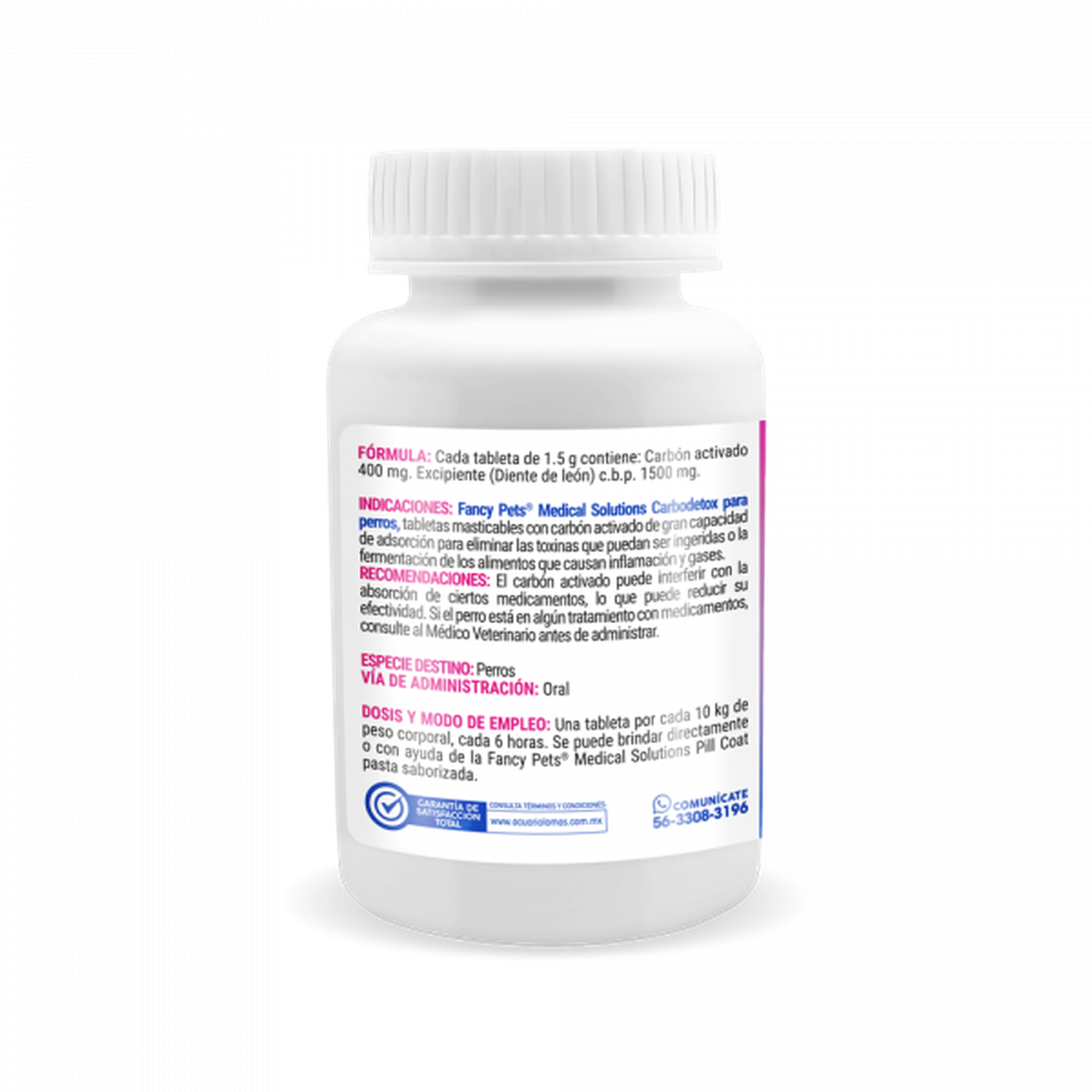 Medical Solutions CarboDetox tabletas carbón activado perros | G.Valkyria - imagen 2