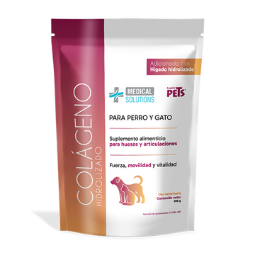 Medical Solutions colageno en polvo para perro gatos 200gr | G.Valkyria - imagen 1